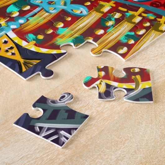 Waterverf Cat Legpuzzel (Zijkant)