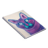 Waterverf Cat Notitieboek (Rechterzijde)