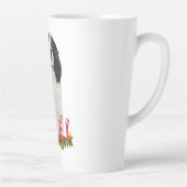 Waterverf Cavalier King Charles Noel Kerstmis Latte Mok (Rechts)