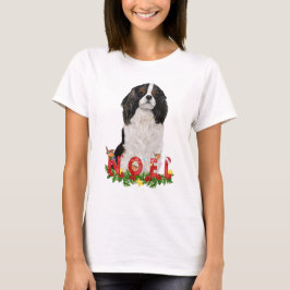 Waterverf Cavalier King Charles Noel Kerstmis T-shirt
