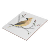 Waterverf Cedar Waxing Ceramic Tile Tegeltje (Zijkant)