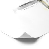 Waterverf Cedar Waxing Poster Afdrukken (Hoek)