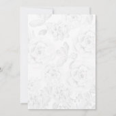 waterverf celadon succulent bruiloft kaart (Achterkant)