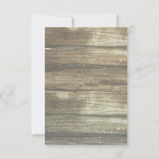 Waterverf Celadon Succulent Wedding RSVP (Achterkant)