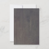 Waterverf Celadon Succulent Wedding RSVP Kaartje (Achterkant)