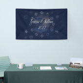 Waterverf Celestial Dark Blue Skies Spandoek (Beurs)