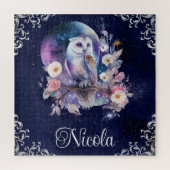  Waterverf Celestial Fantasy Owl Legpuzzel (Verticaal)