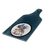 Waterverf Cello Vignette Snijplank (Hoek)