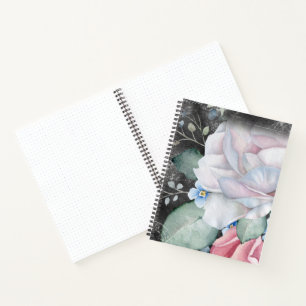 Waterverf Chalkboard Rozen Bullet journal Notitieboek