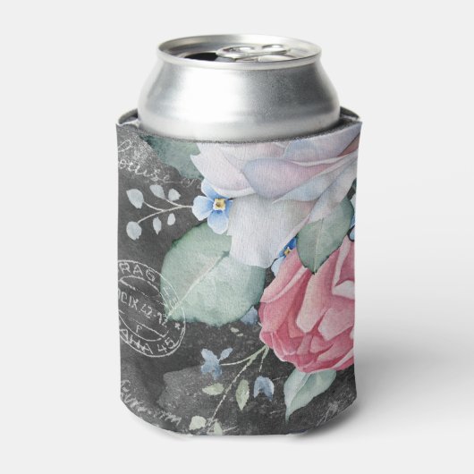 Waterverf ChalkboardRozen Blikjeskoeler (Blikje Voorkant)