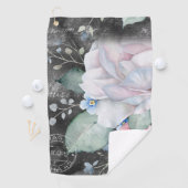 Waterverf ChalkboardRozen Golfhanddoek (Insitu)