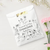  Waterverf Chamomile Homemade Tea Bedankzakje (Gezegeld)