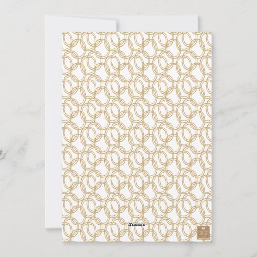 Waterverf Champagne Bar Winkelwagen Kerst Feestdagenkaart (Achterkant)