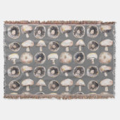 Waterverf champignon deken (Voorkant)