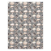 Waterverf champignon tafelkleed (Voorkant)