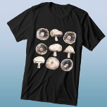 Waterverf champignon Tri-Blend shirt<br><div class="desc">Minimale waterverf van paddenstoelen in neutrale tinten van bruin en grijs Originele kunst van Nic Squirrell. Ideaal voor vegetariërs,  vegans,  koks en chef-koks.</div>