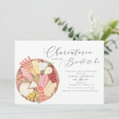 Waterverf Charcuterie Cheese Board Vrijgezellenfee Kaart (Staand voorkant)