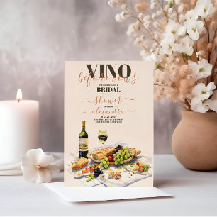 Waterverf Charcuterie Cheese Board Vrijgezellenfee Kaart