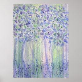 Waterverf Chartreuse Figs Poster