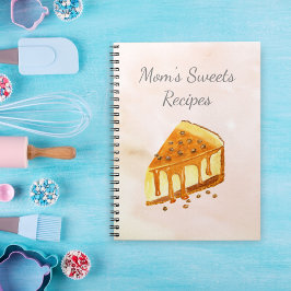 Waterverf Cheesecake Bakery Mam's Sweets Recipes Notitieboek
