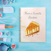 Waterverf Cheesecake Bakery Mam's Sweets Recipes Notitieboek
