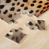 Waterverf Cheetah African Legpuzzel (Zijkant)