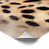 Waterverf Cheetah nr. 9 Perfect Poster (Hoek)