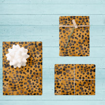 Waterverf Cheetah Print