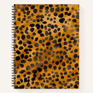 Waterverf Cheetah Print Notitieboek