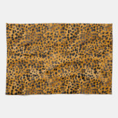 Waterverf Cheetah Print Theedoek (Horizontaal)