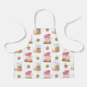 Waterverf chefkabouters schort
