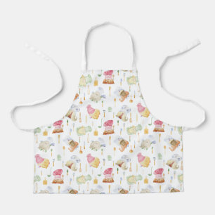 Waterverf chefkabouters schort