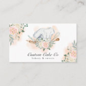 Waterverf Chef's Pet Cake + Bakkerij Visitekaartje (Voorkant)