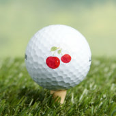 Waterverf Cherries Golfballen (Insitu Shirt)