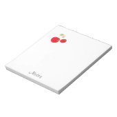 Waterverf Cherries Notitieblok (Linkerzijde)