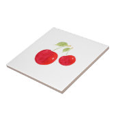 Waterverf Cherries Tegeltje (Zijkant)