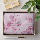 Waterverf Cherry Blosbezems Decoupage Tissue Paper Tissuepapier (Geschenk)