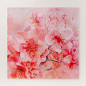 Waterverf Cherry Blossom Bliss Legpuzzel (Horizontaal)