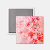 Waterverf Cherry Blossom Bliss Magneet (Voorkant / Achterkant)
