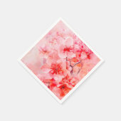Waterverf Cherry Blossom Bliss Servet (Hoek)