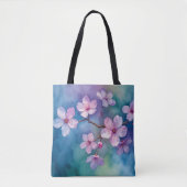 Waterverf Cherry Blossom Breeze Tas (Voorkant)