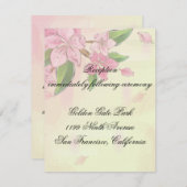 Waterverf Cherry Blossom Butterflies Kaart (Voorkant / Achterkant)