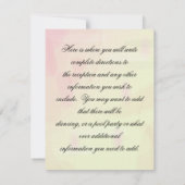 Waterverf Cherry Blossom Butterflies Kaart (Achterkant)