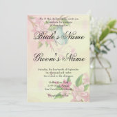 Waterverf Cherry Blossom Butterflies Kaart (Staand voorkant)