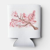 Waterverf cherry blossom floral natuur Weddings C Blikjeskoeler (Achterkant)