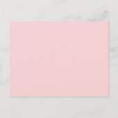 Waterverf Cherry Blossom Gold Baby Brunch Shower Uitnodiging Briefkaart (Achterkant)