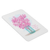 Waterverf Cherry Blossom in Moederdag Jar Magneet (Rechterzijde)