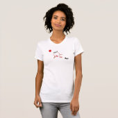 waterverf Cherry Blossom Japan Hope T-shirt (Voorkant volledig)