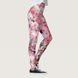 Waterverf Cherry Blossom Leggings