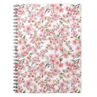 Waterverf Cherry Blossom Notitieboek
